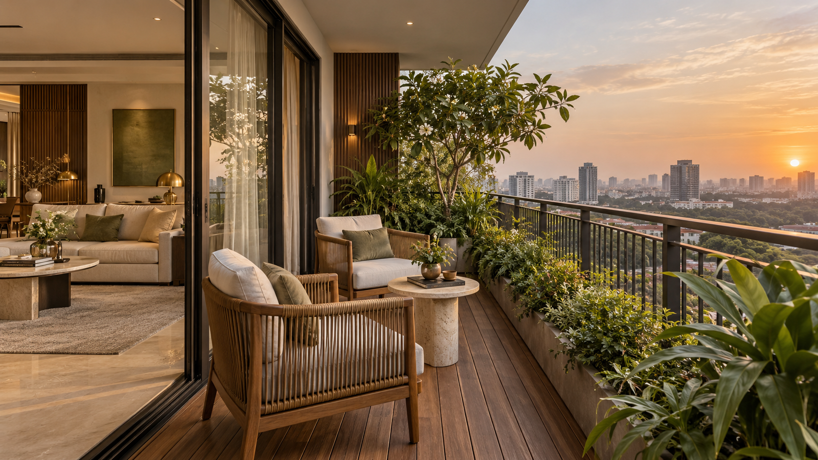 Resorts & holiday homes — illustrative interior concept